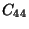 $C_{44}$